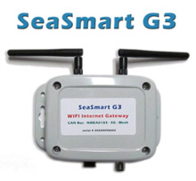 wifi wireless marine networking NMEA 2000 network gauge switches instrumentation by chetco digital instruments