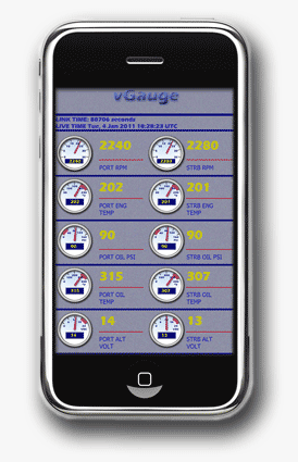 serial wireless marine networking NMEA 2000 network gauge switches instrumentation by chetco digital instruments